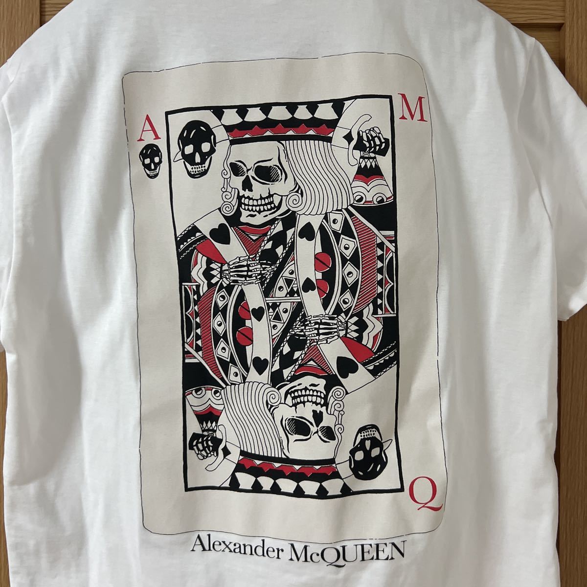定価8万円] アレキサンダー マックイーン ロゴT シャツ トランプ 
