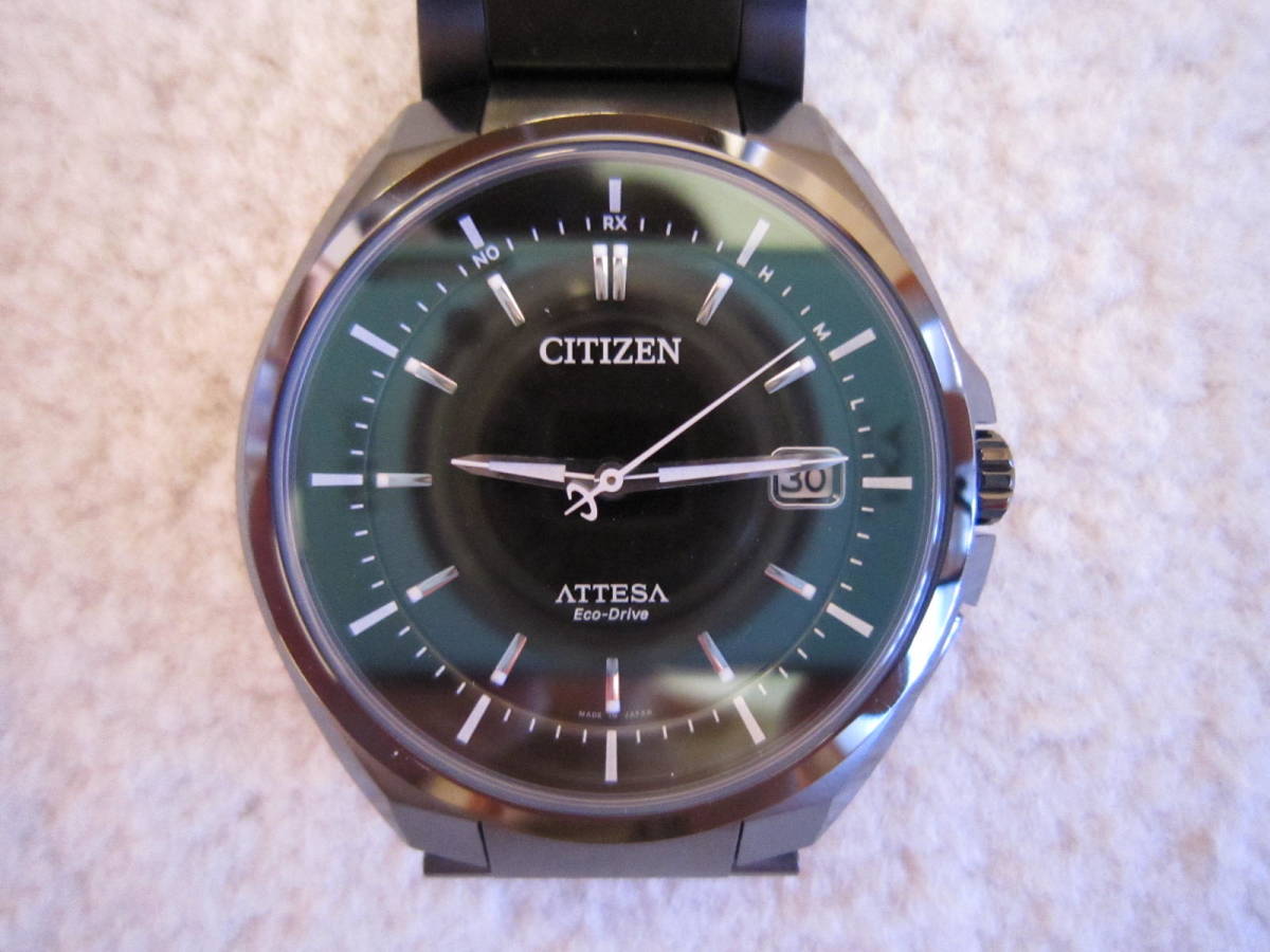 □□□【美品】ブラックチタン アテッサ AT53-3051 定価8.8万円 H110 