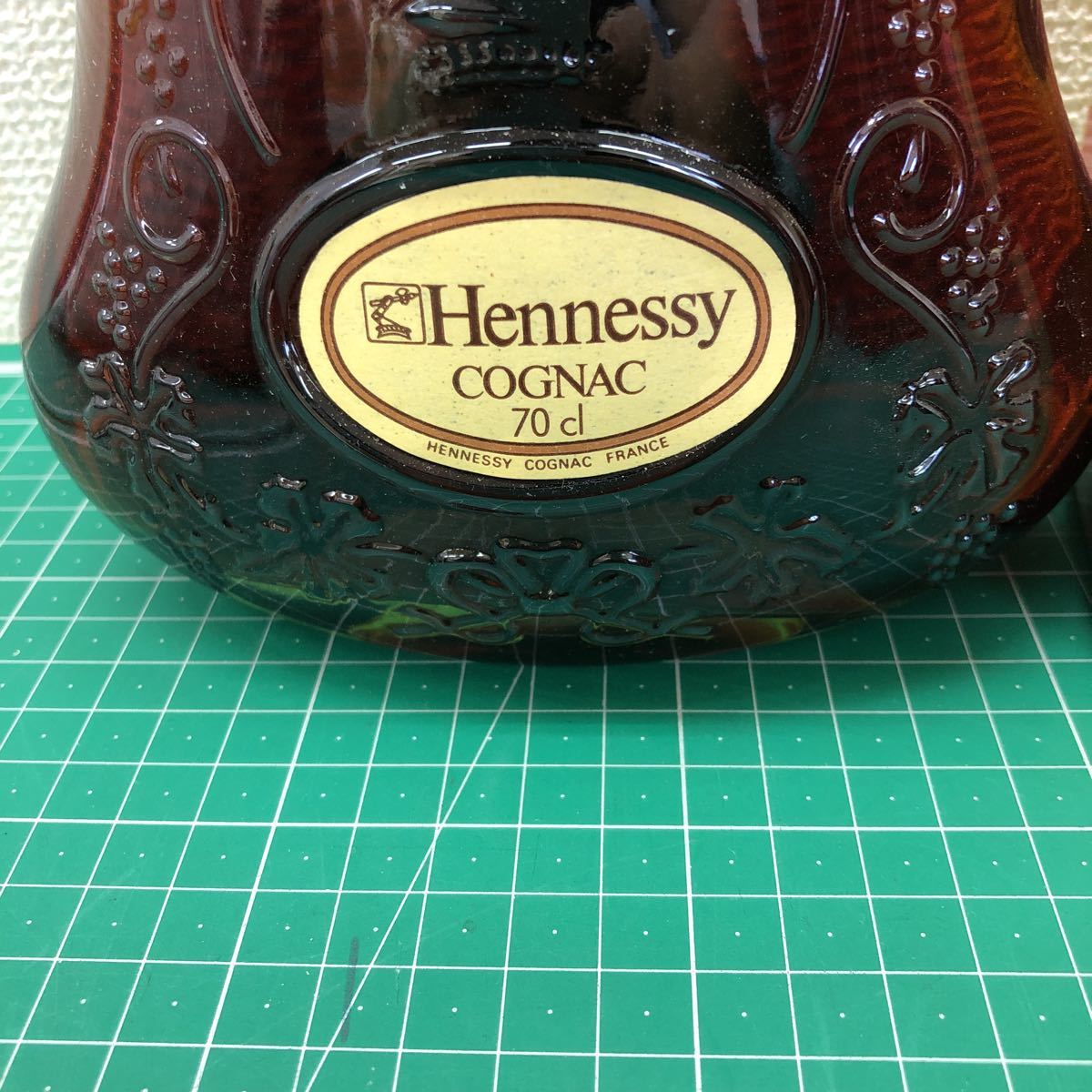 ブランデー コニャック ヘネシーXO Hennessy グリーンボトル 金
