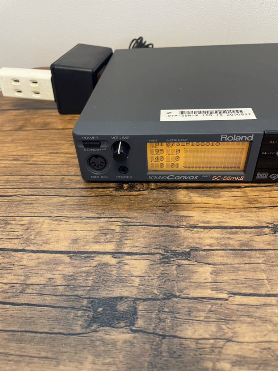 Roland ローランド SC-55mkⅡ 音源モジュール☆ジャンク品