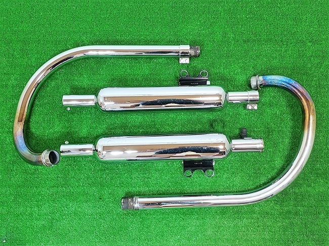 W800 DAIWA 大和 ステンレスキャプトンマフラー(マフラー本体（社外