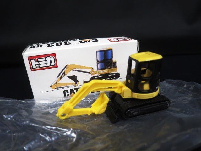 【正規品，100%新品】 トミカ CATERPILLAR CAT 303CR(建設車両、作業車)｜売買されたオークション情報、yahooの商品情報をアーカイブ公開 - オークファン 建設車両、作業車