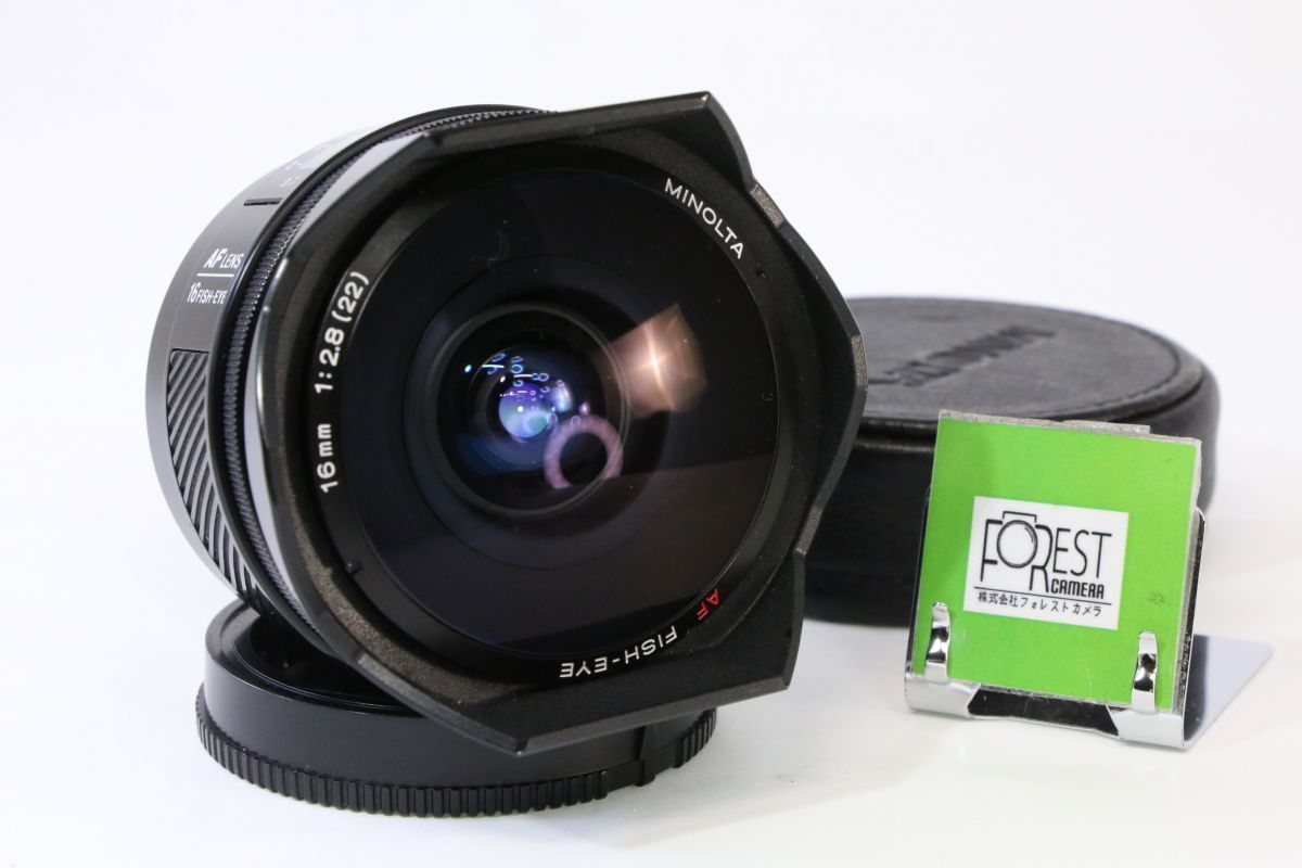 同梱歓迎】【動作保証・点検済】良品□MINOLTA AF FISH-EYE 16mm F2.8