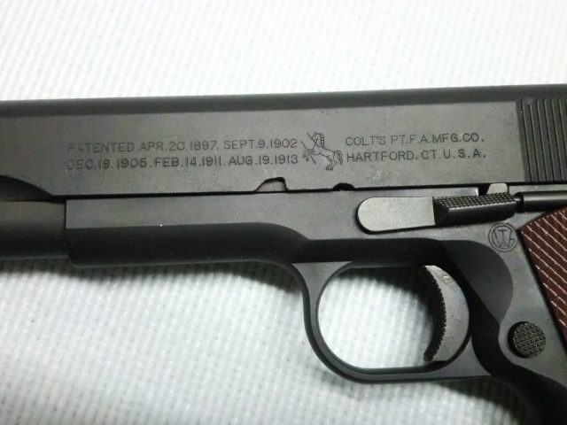 MGC M1911A1 ガバメント HW パーカライジング仕上げ モデルガン