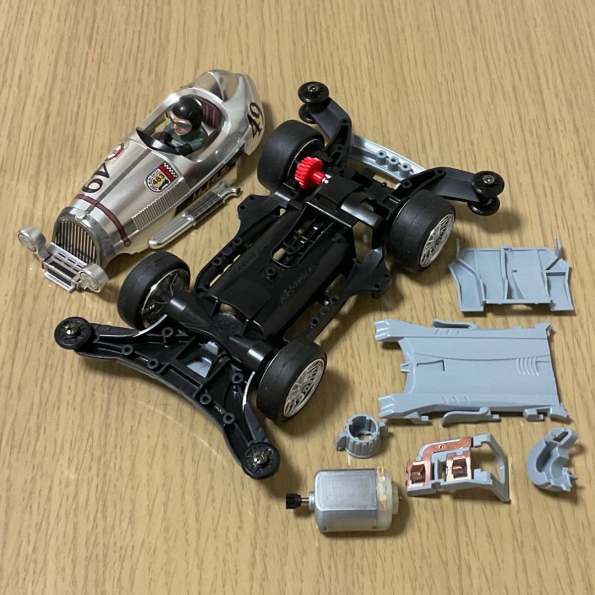 ジャンク品 ミニ四駆 限定品 レア マッハビュレット メタリック 