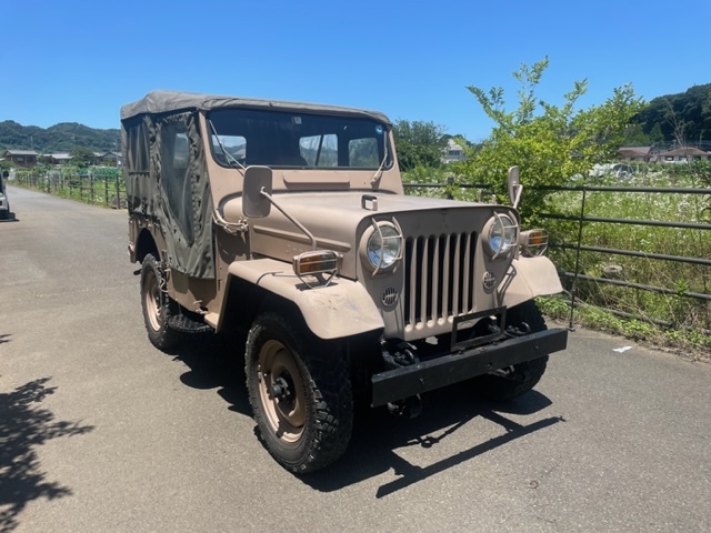 三菱ジープ☆昭和51年7月☆J54軽油☆MT，4WD☆走行4.5万㎞台実走行 だ 