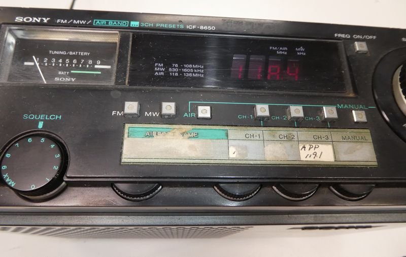 SONY ICF-8650 ソニー 希少 FM⁄MW - ラジオ 3バンドレシーバー Yahoo