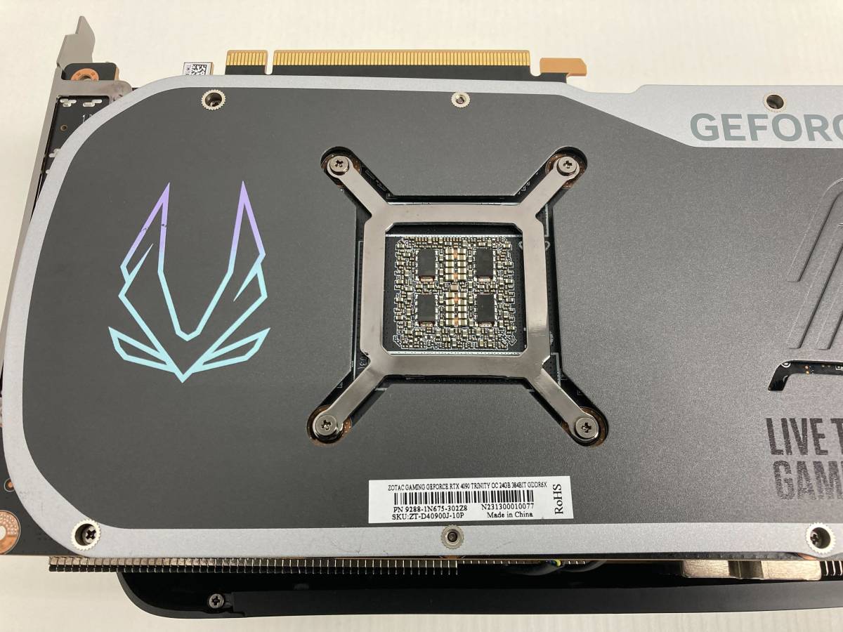 送料無料】動作確認済み グラフィックボード ZOTAC製 GeForce RTX 4090