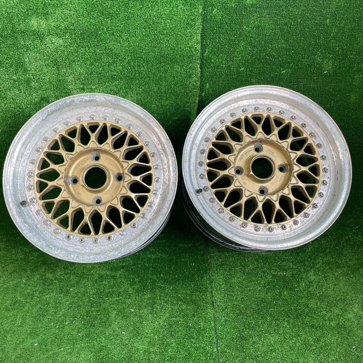 BBS +25 15インチ RS044⁄RS036 カスタム用に Auctions 530☆超希少