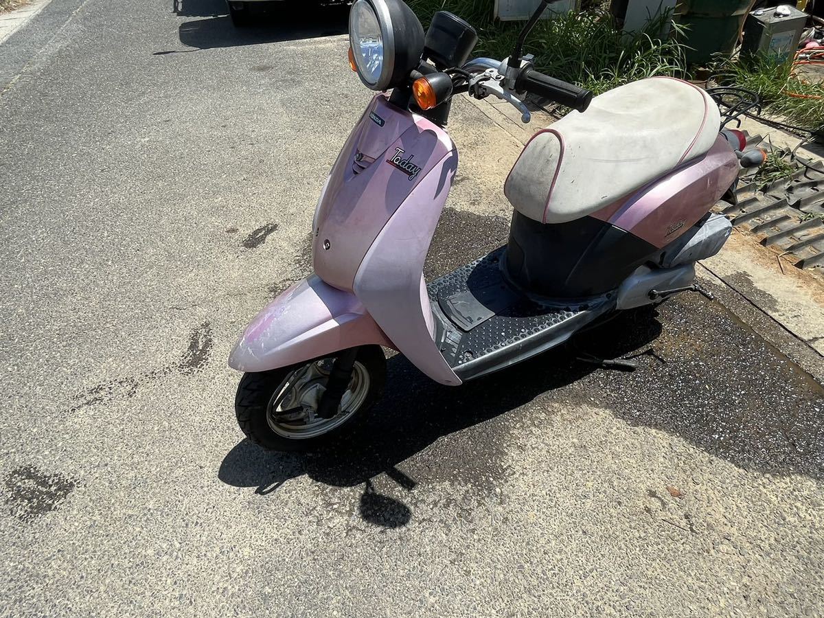 ホンダ トゥデイ AF61 50cc 原付 Today 動作確認済み 働画有る セル 