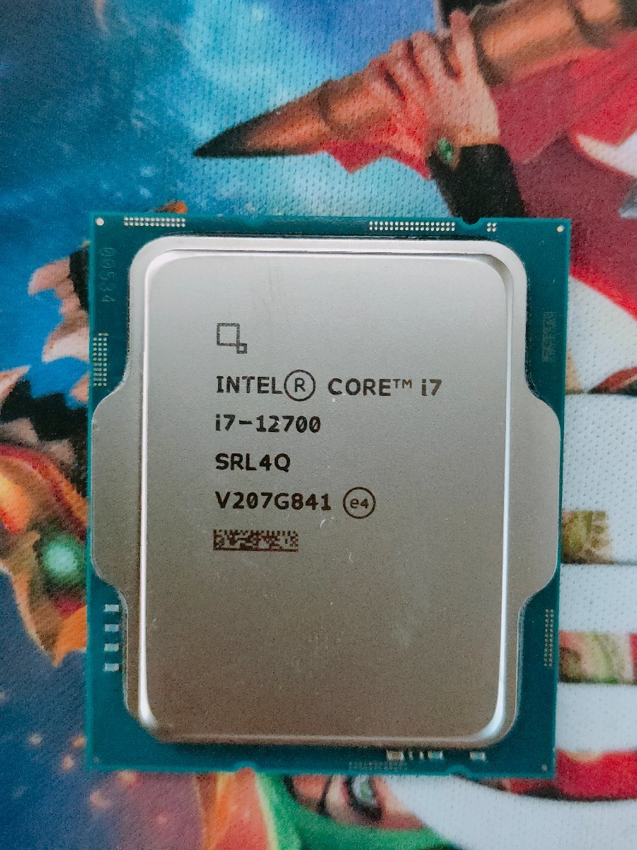 □ジャンク品□Intel Core i7-12700 CPU 動作未確認 7476 Core CPU