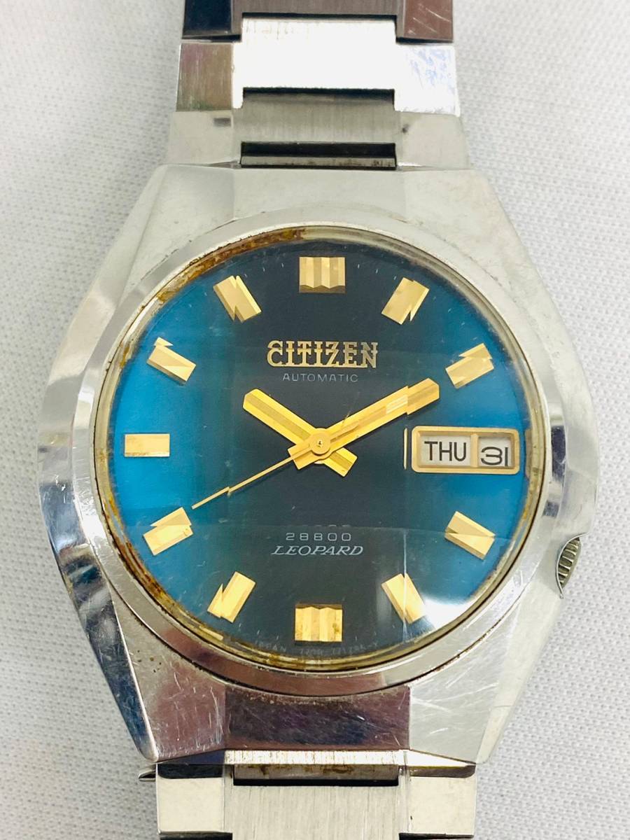 D6302*2 稼働 CITIZEN シチズン LEOPARD レオパード 28800 4-771036 Y 