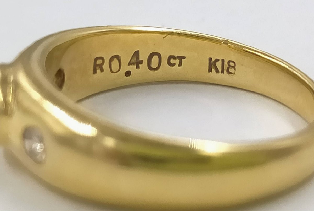 CARTIER カルティエ リング ルビー・ダイヤ入り K18 R:0.40ct D:0.07ct 