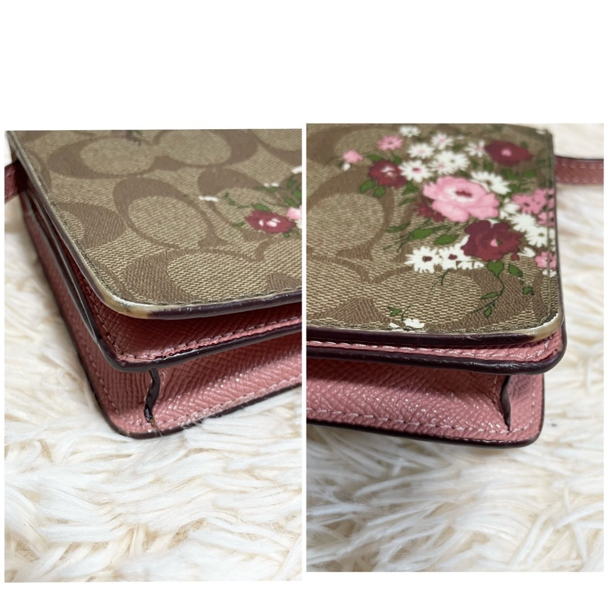COACH コーチ ショルダーウォレット 長財布 ショルダーバッグ 