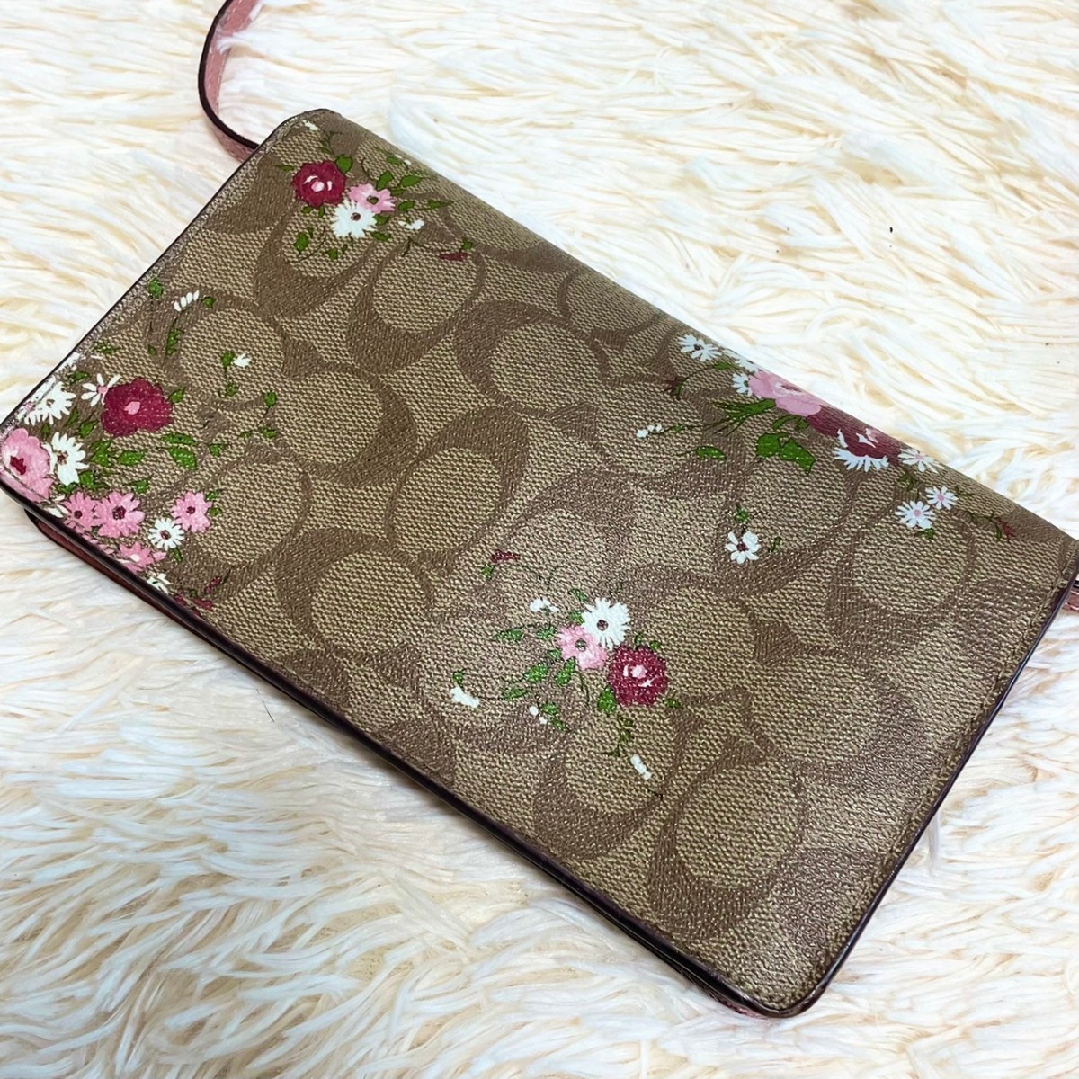 COACH コーチ ショルダーウォレット 長財布 ショルダーバッグ 