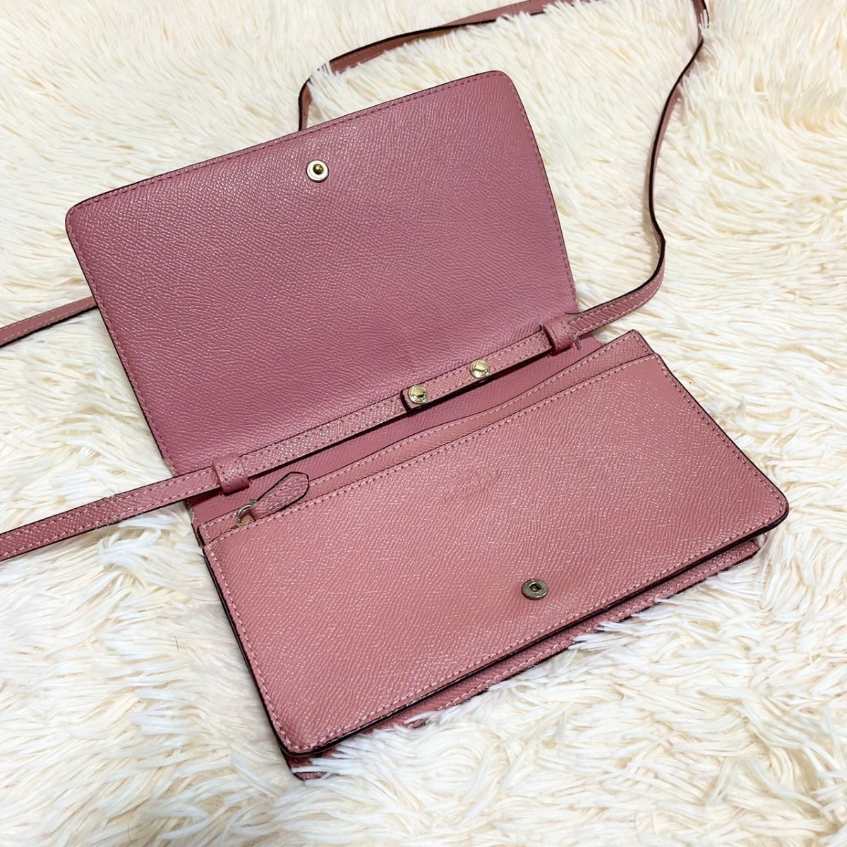 COACH コーチ ショルダーウォレット 長財布 ショルダーバッグ 