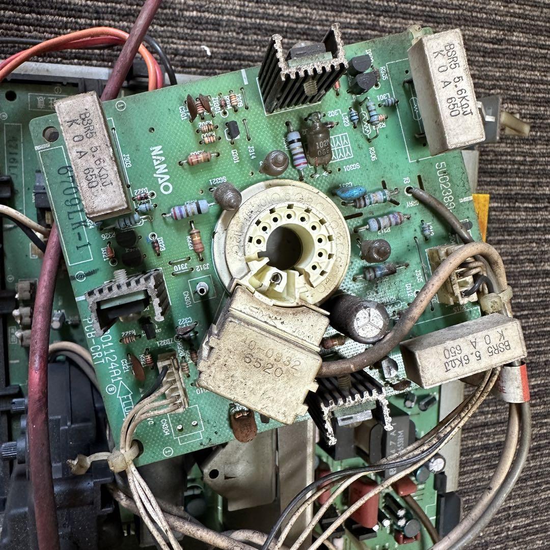 ジャンク】NANAO MS-2930 ブラウン管基板 05A00732E1 ブラストシティ