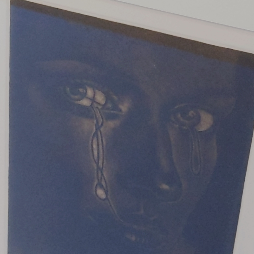 池田満寿夫銅版画『マグリット夫人の涙』サイン入 限200 1973 額装