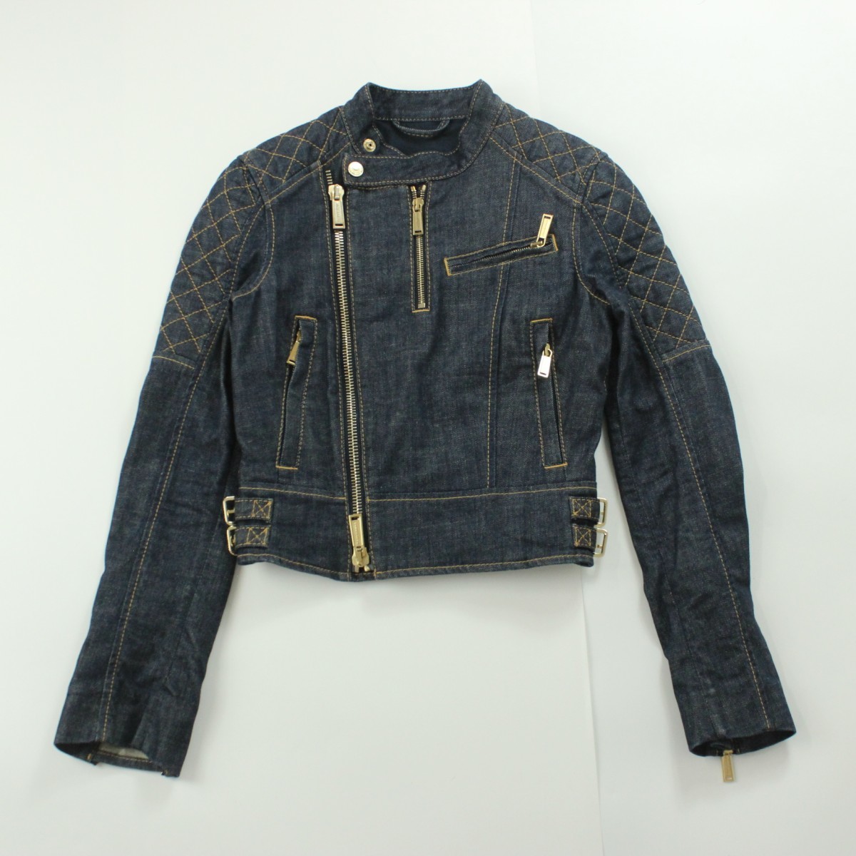 DSQUARED2 ディースクエアード デニム ライダース ジャケット 表記サイズ40