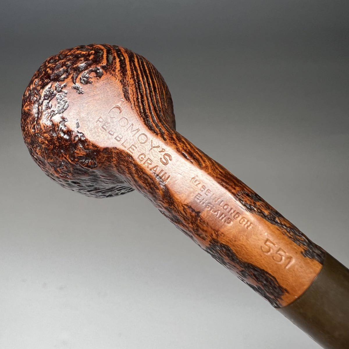 パイプ COMOY'S コモイ PEBBLE GRAIN 551 MADE IN ENGLAND 喫煙具