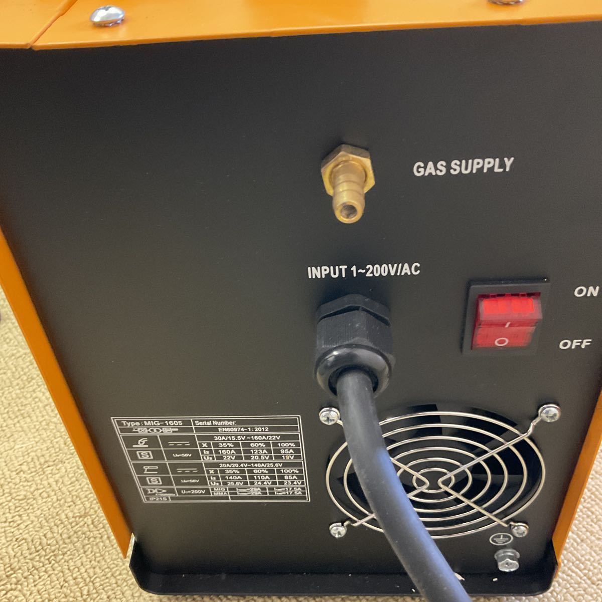 KE43-140 半自動溶接機 アーク溶接機 単相200V SUPER MIG160S 