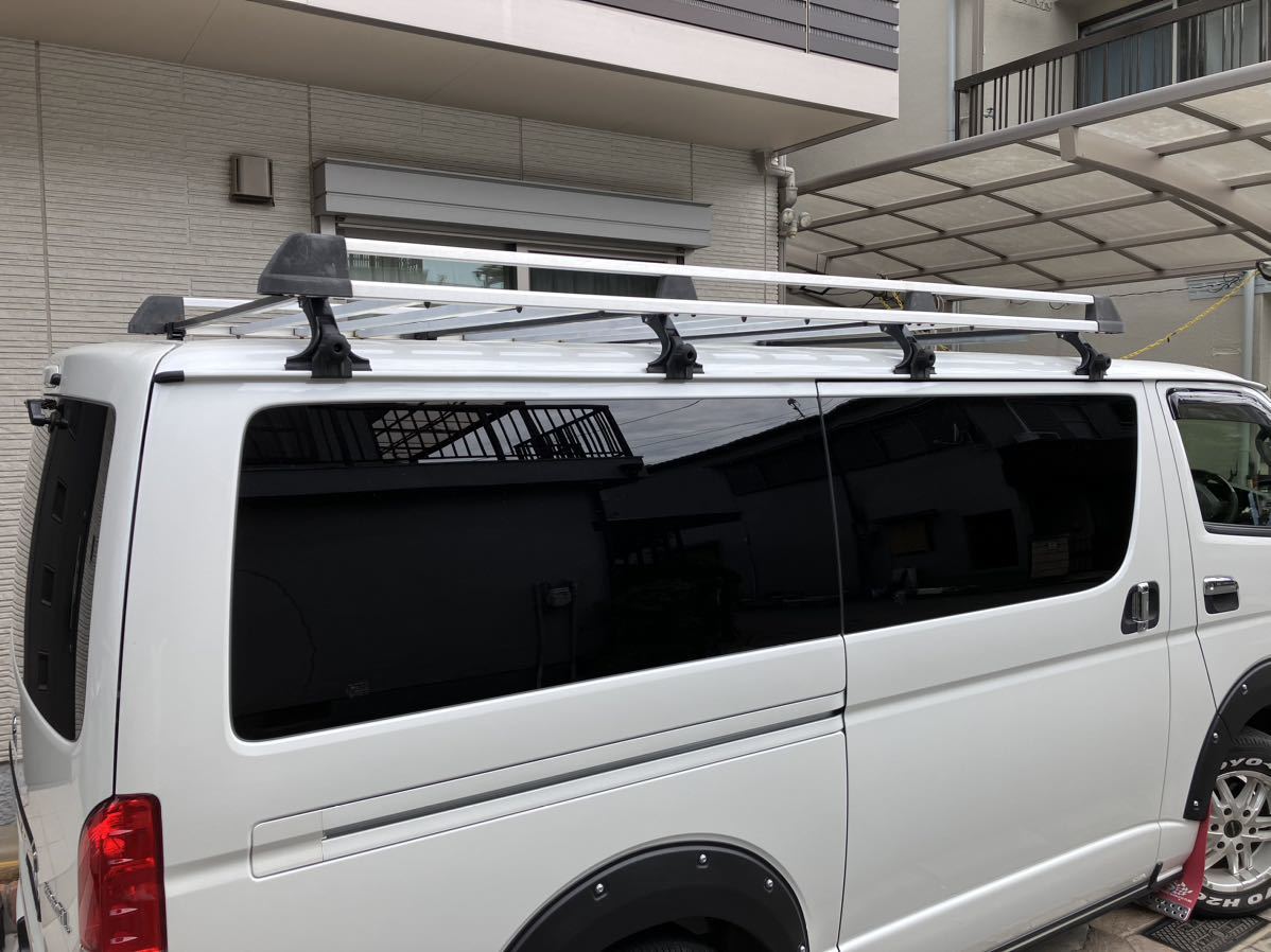ハイエース 標準ボディー用 ルーフキャリア ルーフラック THULE 積載 