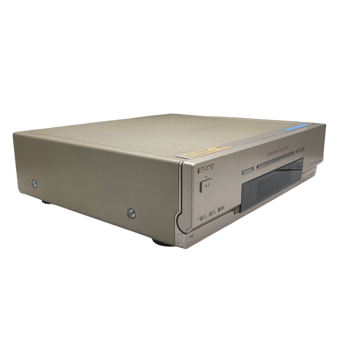 中古】(非常に良い)SONY DV/miniDV SVHSダブルデッキ SONY WV-D10000 