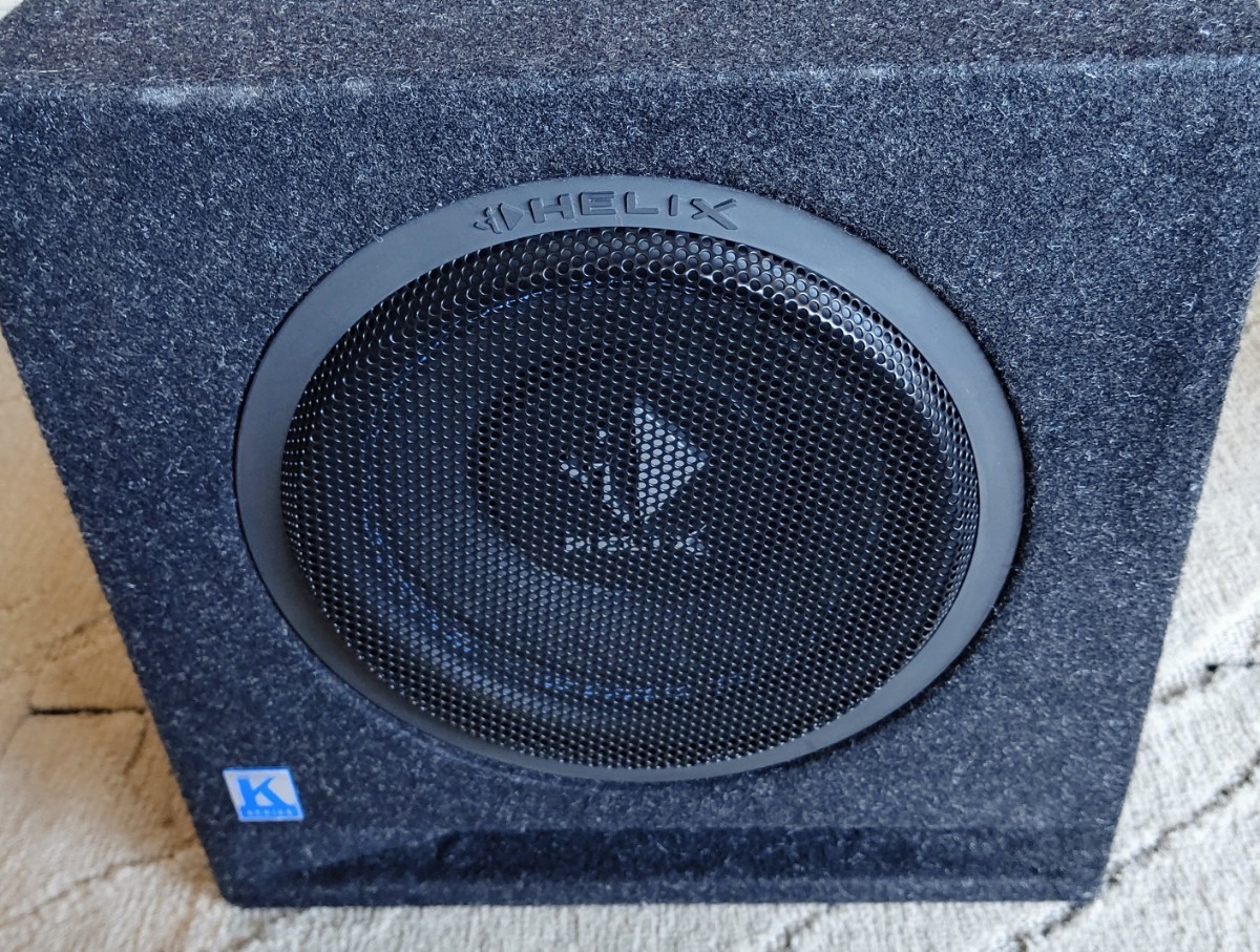 HELIX K 10E.2 ウーファー HELIX K-series サブウーファー K10E.2 25cm 2Ω DVC バスレフサブ