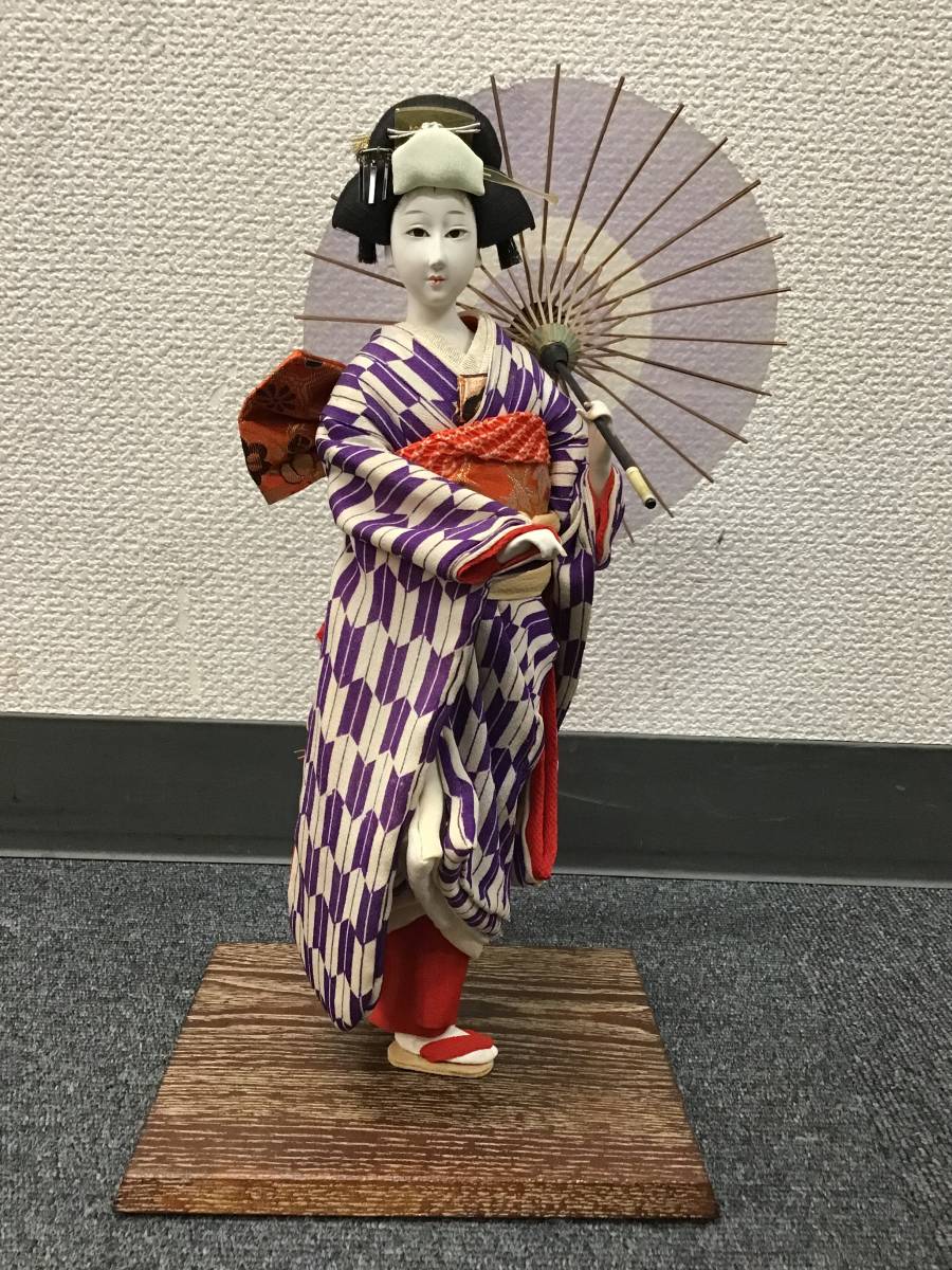 日本人形 JAPAN DOLL 舞妓 芸者 アンティーク レトロ 置物（日本人形 