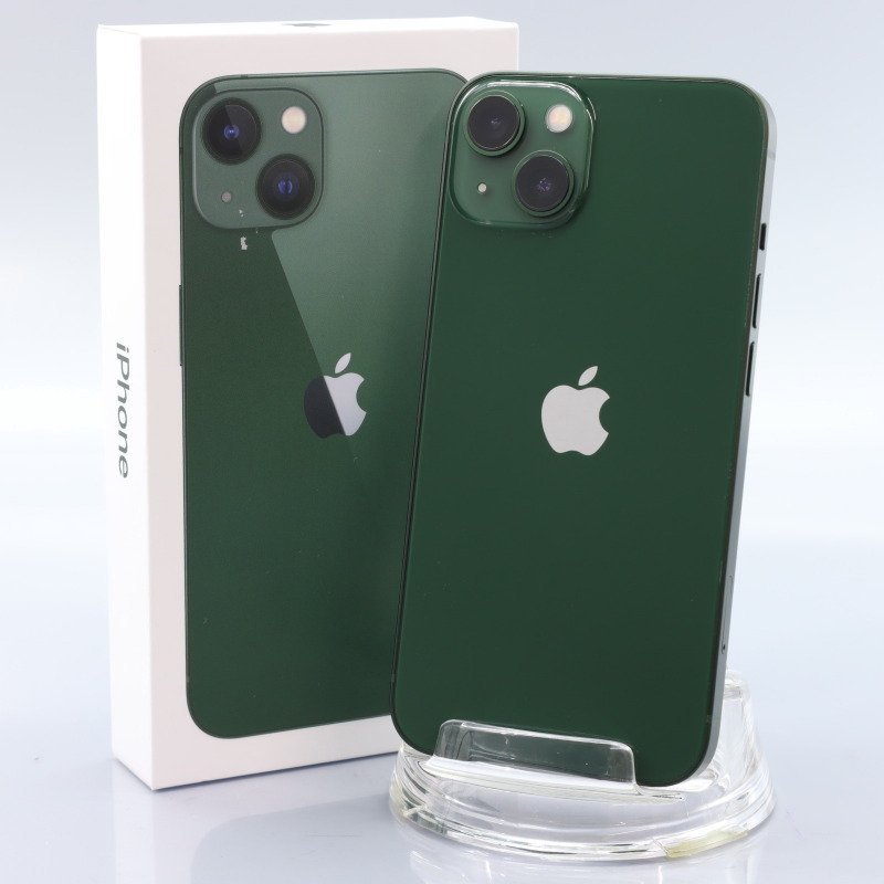 新作，人気SALE Apple iPhone13 128GB Green A2631 3K583J/A バッテリ