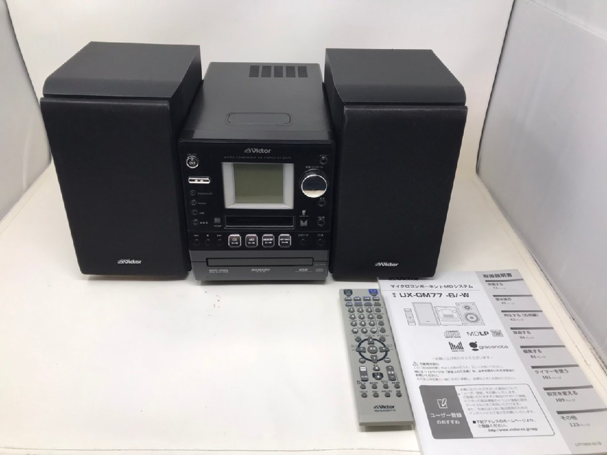 ビクター UX-GM77 Victor MD - JVC JVCケンウッド Yahoo!オークション