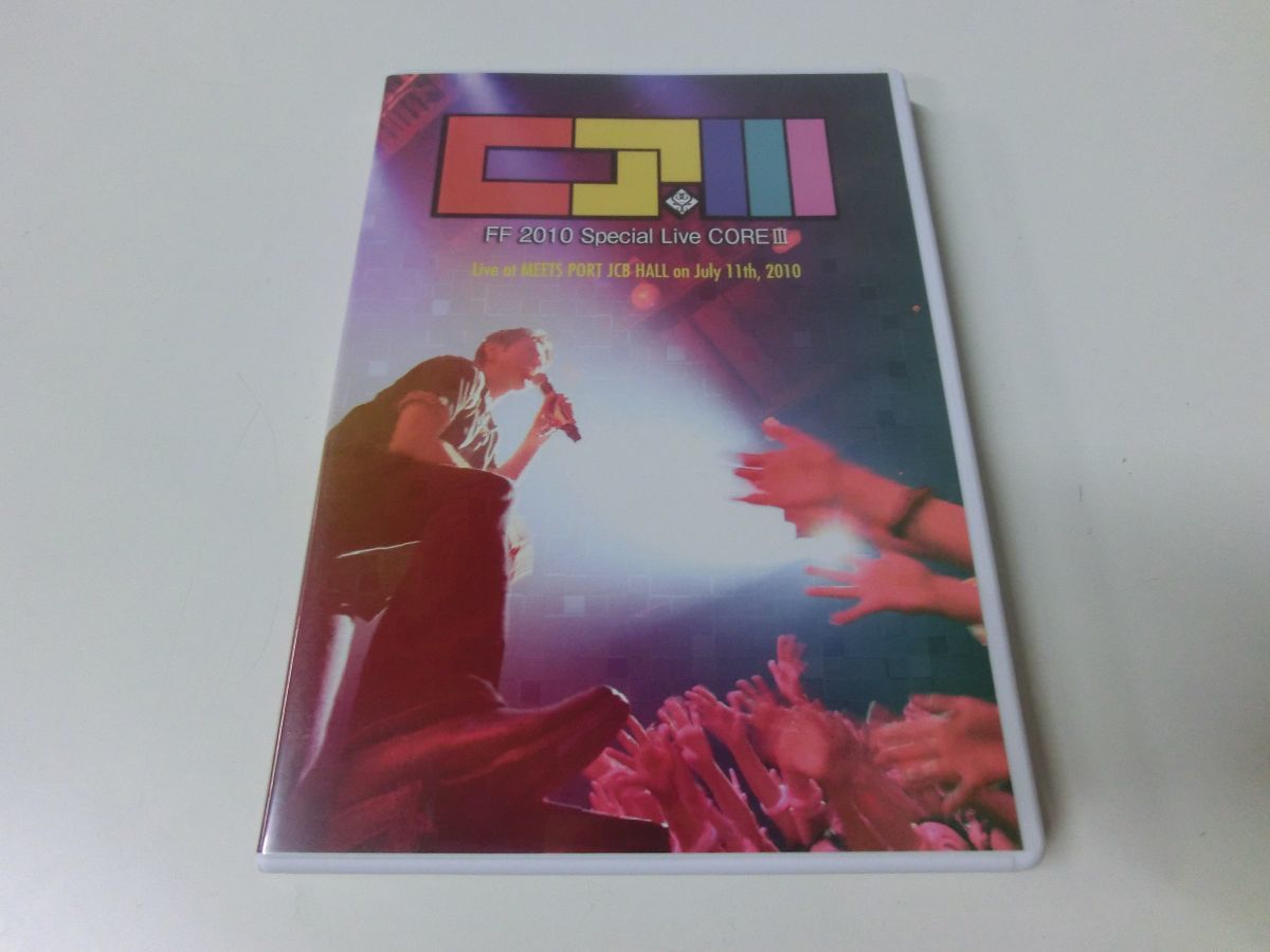 CORE 藤井フミヤ Special FF 0 Live DVD - Ⅲ III V | ⁄ 藤井 公式通販