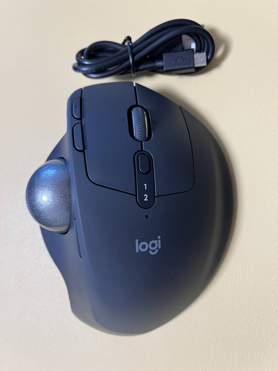 ほぼ新品 使用数回 MX ERGO ロジクール ワイヤレス トラックボール 