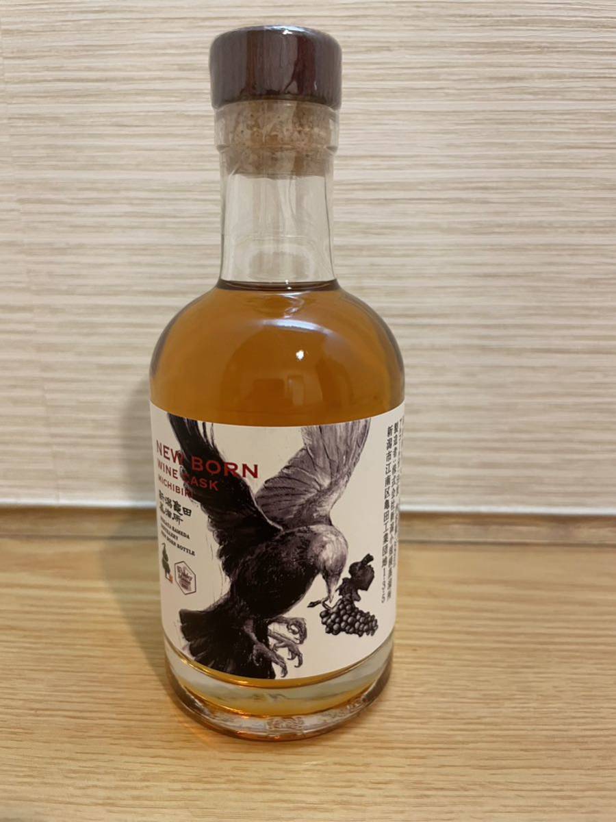 新潟亀田ニューボーンMICHIBIKI　ノンピート　ワインカスク 200ml ウイスキーメッセ2023