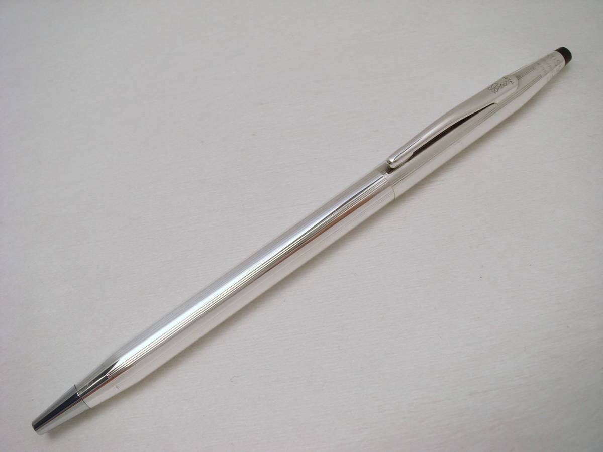 クロスボールペン クロス スターリングシルバー ボールペン きれいです