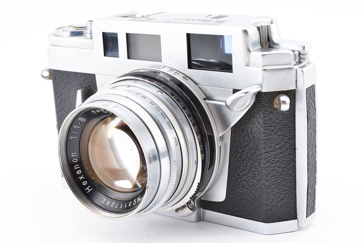 Hexanon Konica ⅢA 1:1.8 f=50mm 整備済 50mm 極上品2 IIIA III F1.8