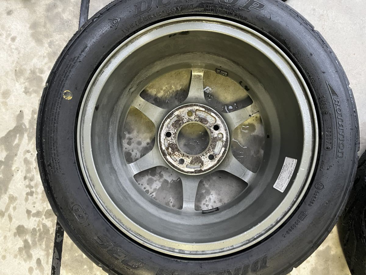 Buddy Club P1 Racing P1レーシング 2本15インチ 7J +45 5H PCD114.3 S 