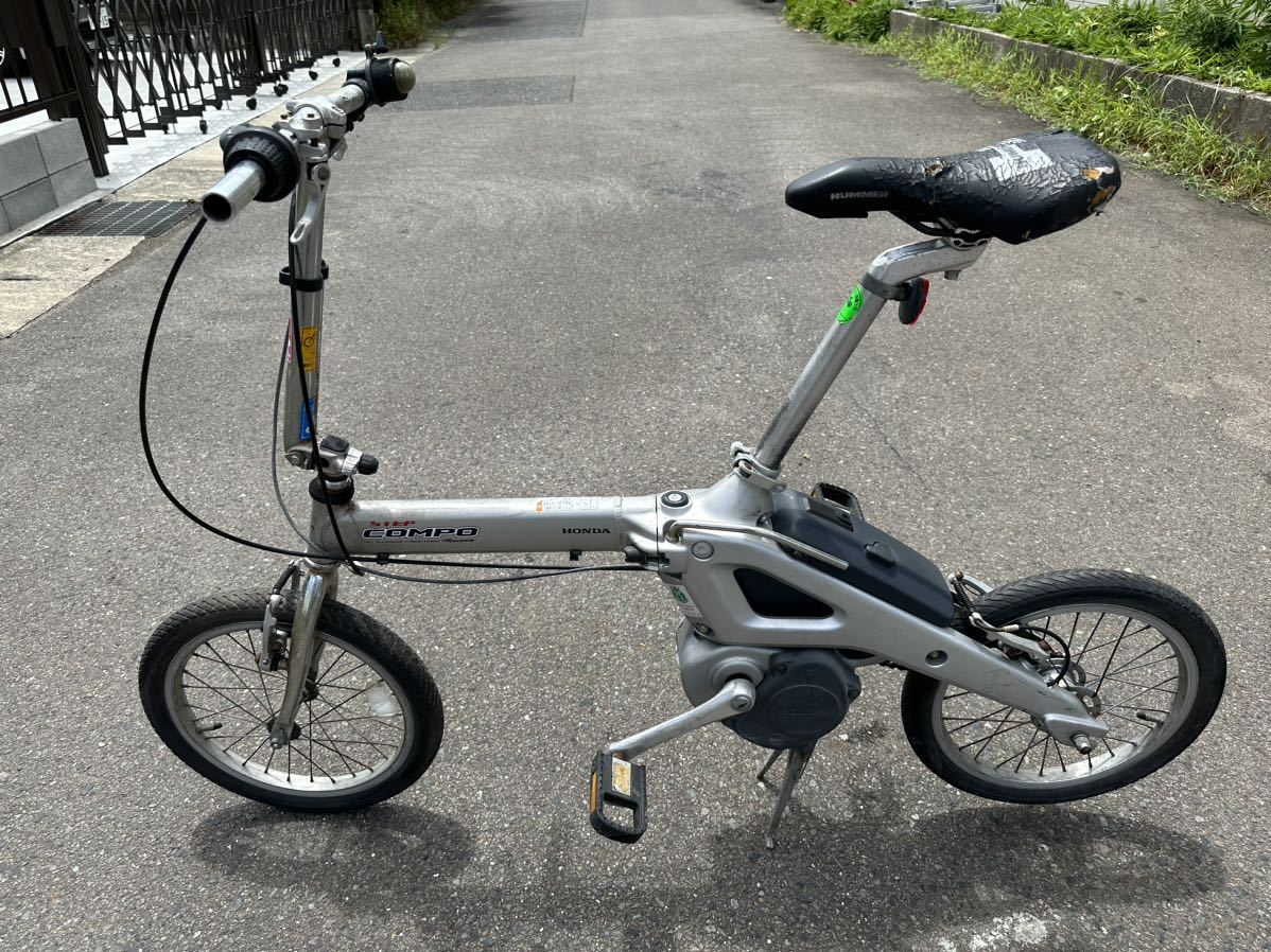JUNK Honda step compo 折りたたみ 電動アシスト自転車 16インチ | GAZ 