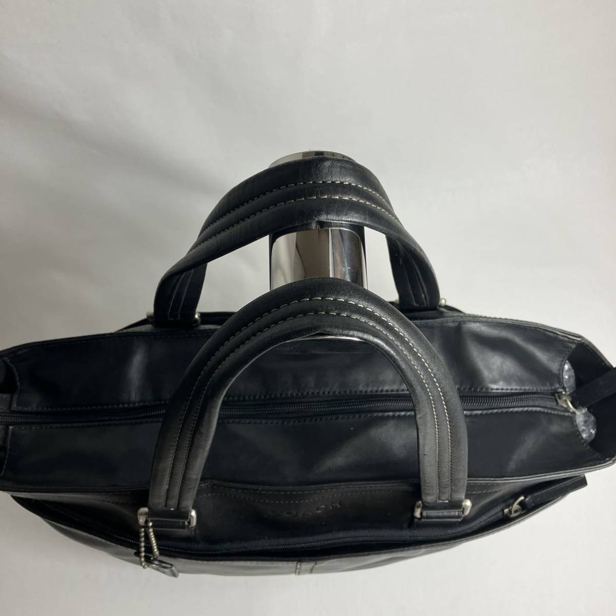 美品コーチ COACH☆レキシントン70673☆2wayビジネスバッグ 赤 2025