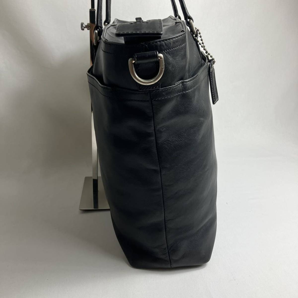 美品コーチ COACH☆レキシントン70673☆2wayビジネスバッグ 赤 2025
