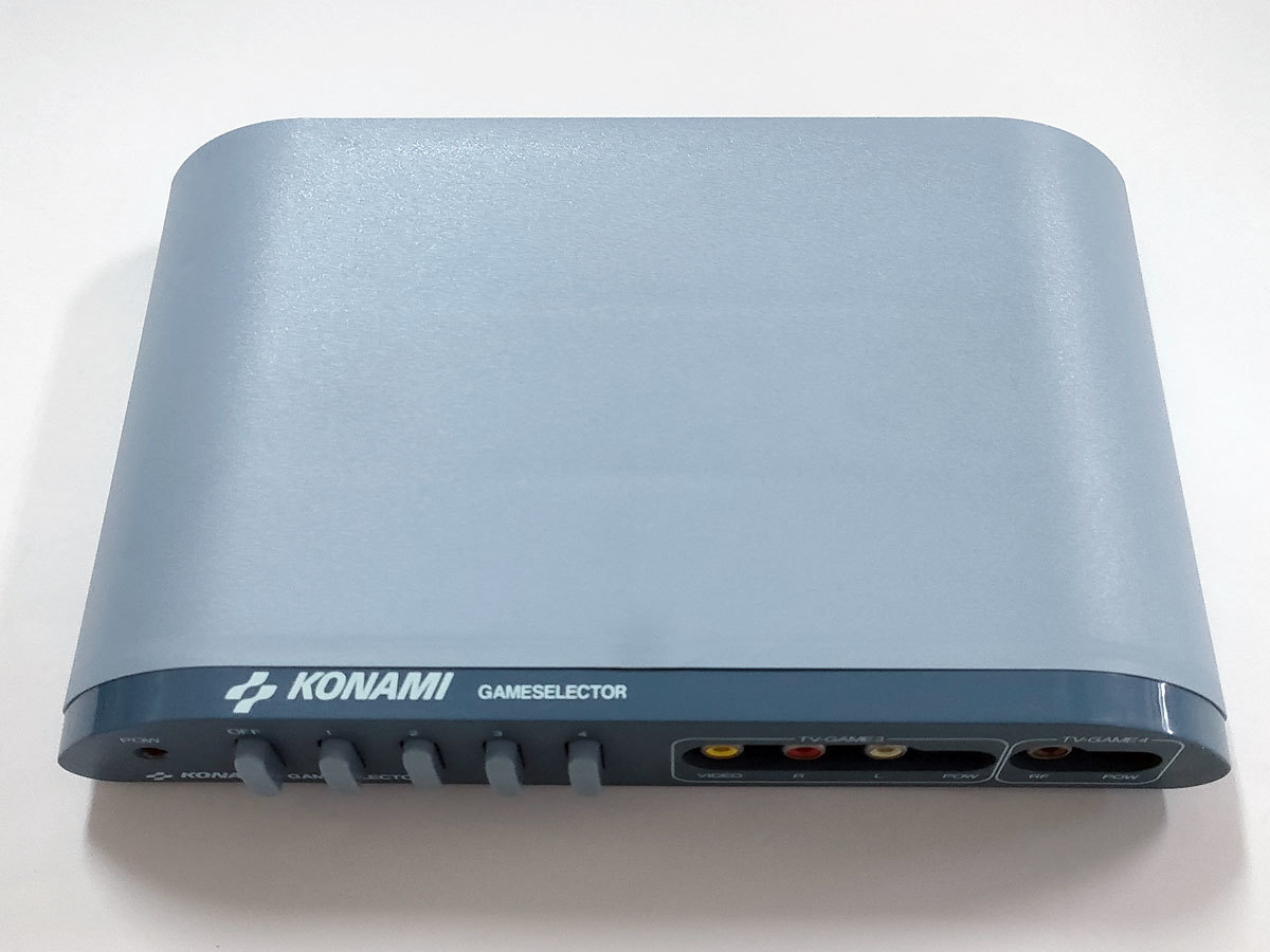 ☆KONAMI コナミ☆1991年☆GAMESELECTOR ゲームセレクタ☆ビデオ入力