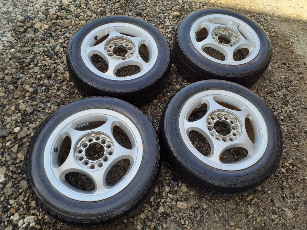 ●車検などにいかがですか？／１５５・６５・１３／マルチホイール＆タイヤ／１台分セット●