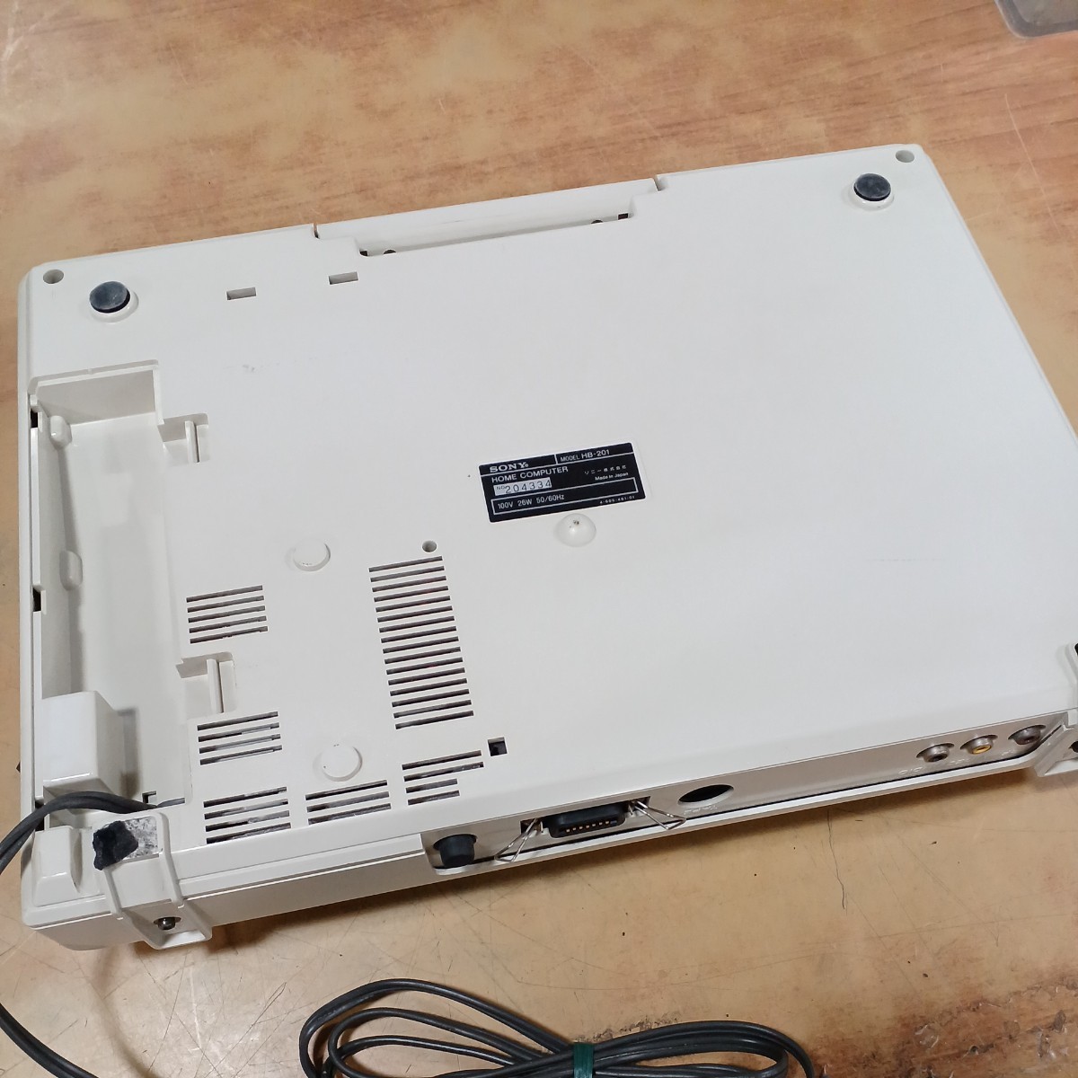 SONY MSX HB-201 64K HiTBiT ソニー ホームコンピュータ 当時物 中古 