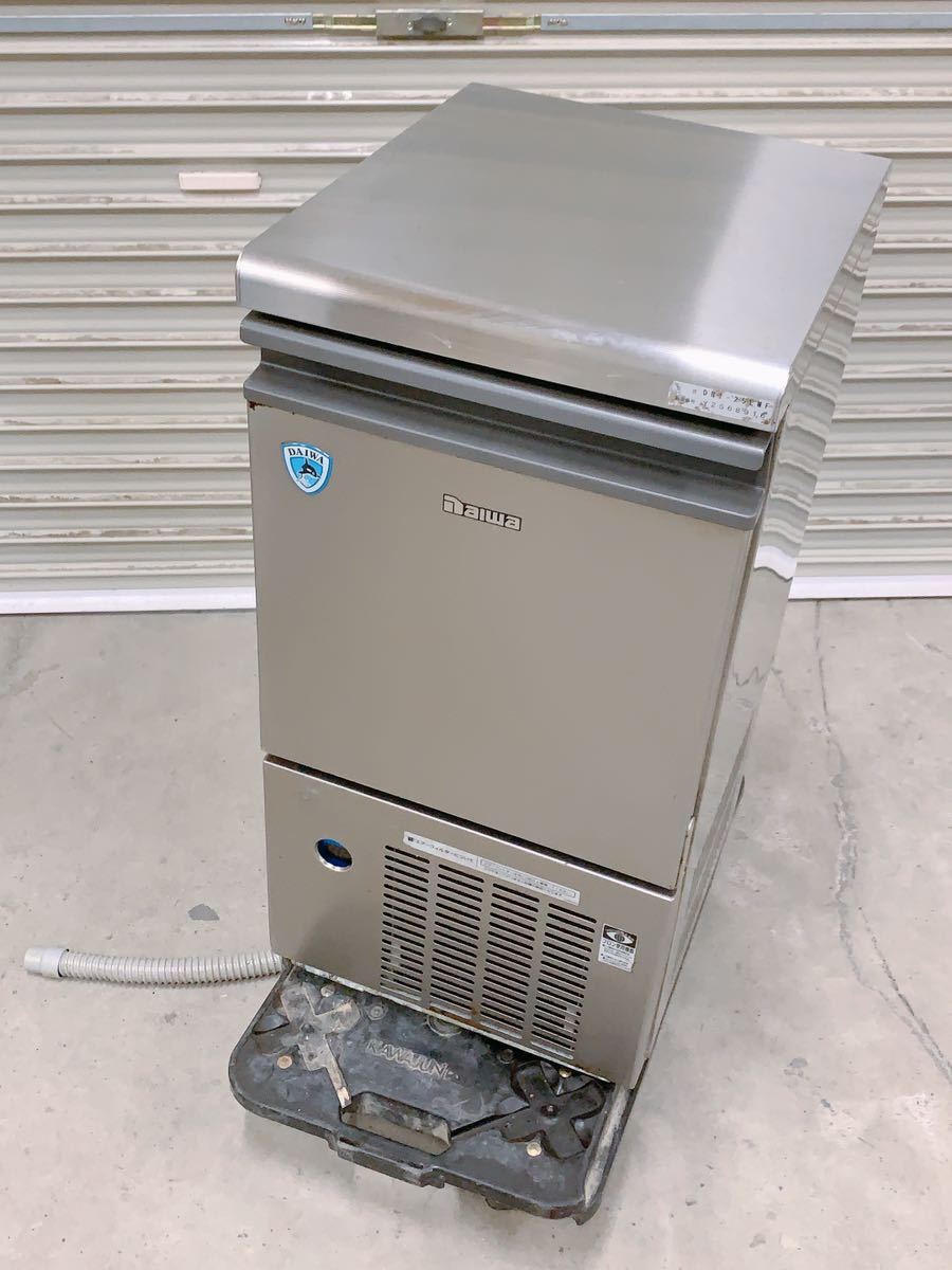 中古 DAIWA 製氷機 DRI-25LMF 100V おそらく2021年製 業務用 製氷機