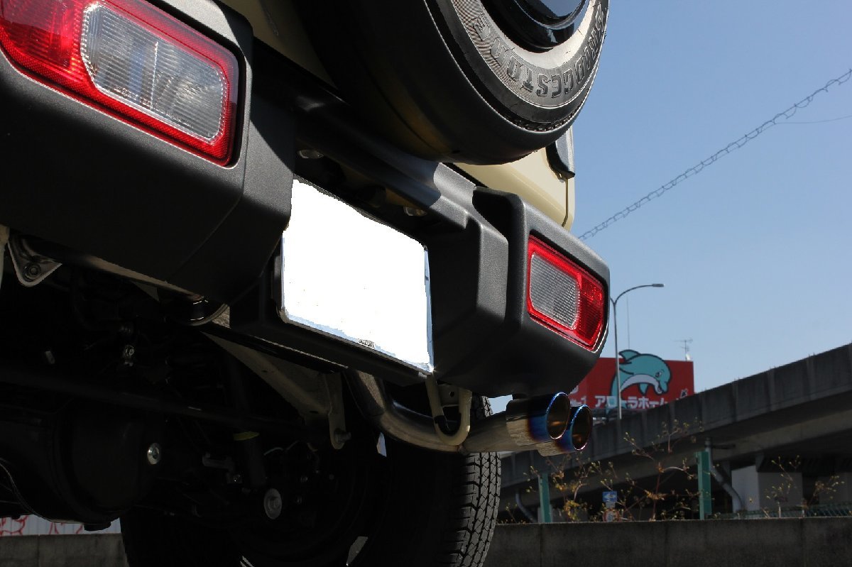 Bluefin セール スズキ ジムニー (JB64) (Type02) 車マフラー スズキ