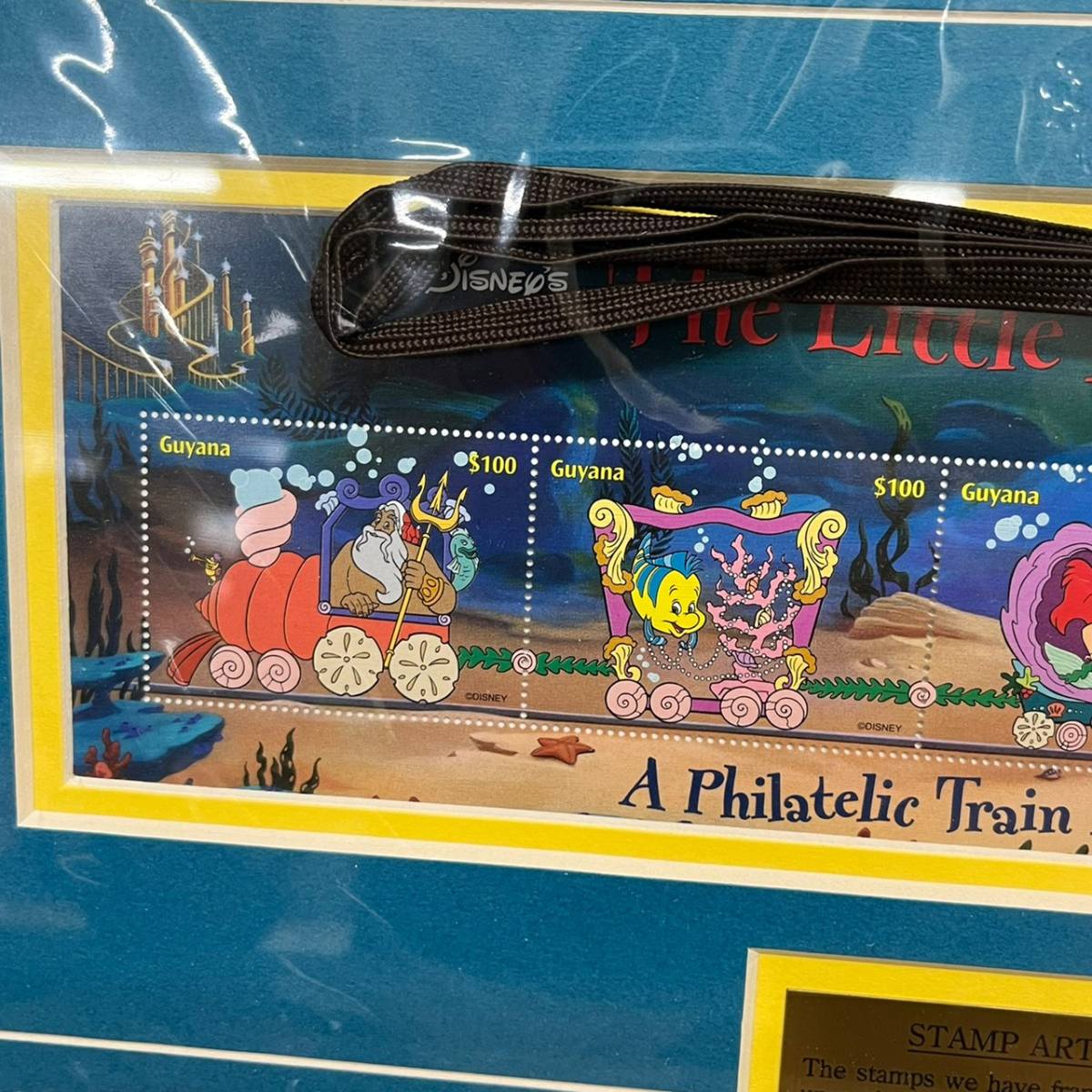 AHK112H スタンプアートギャラリー リトルマーメイド 切手 ディズニー