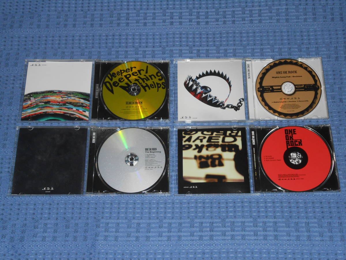 OK ONE ROCK CD ワンオク □ シングルCD サブスク無 The Beginning 全9