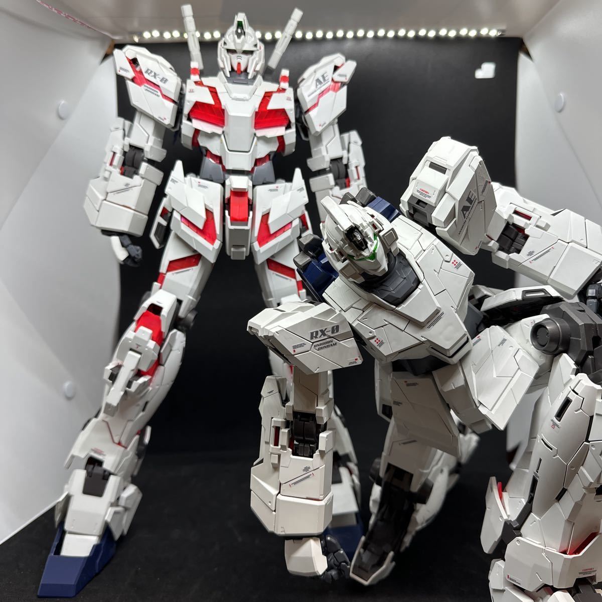 ジャンク】バンダイ PG 1/60 ユニコーンガンダム 2体セット ガンプラ 