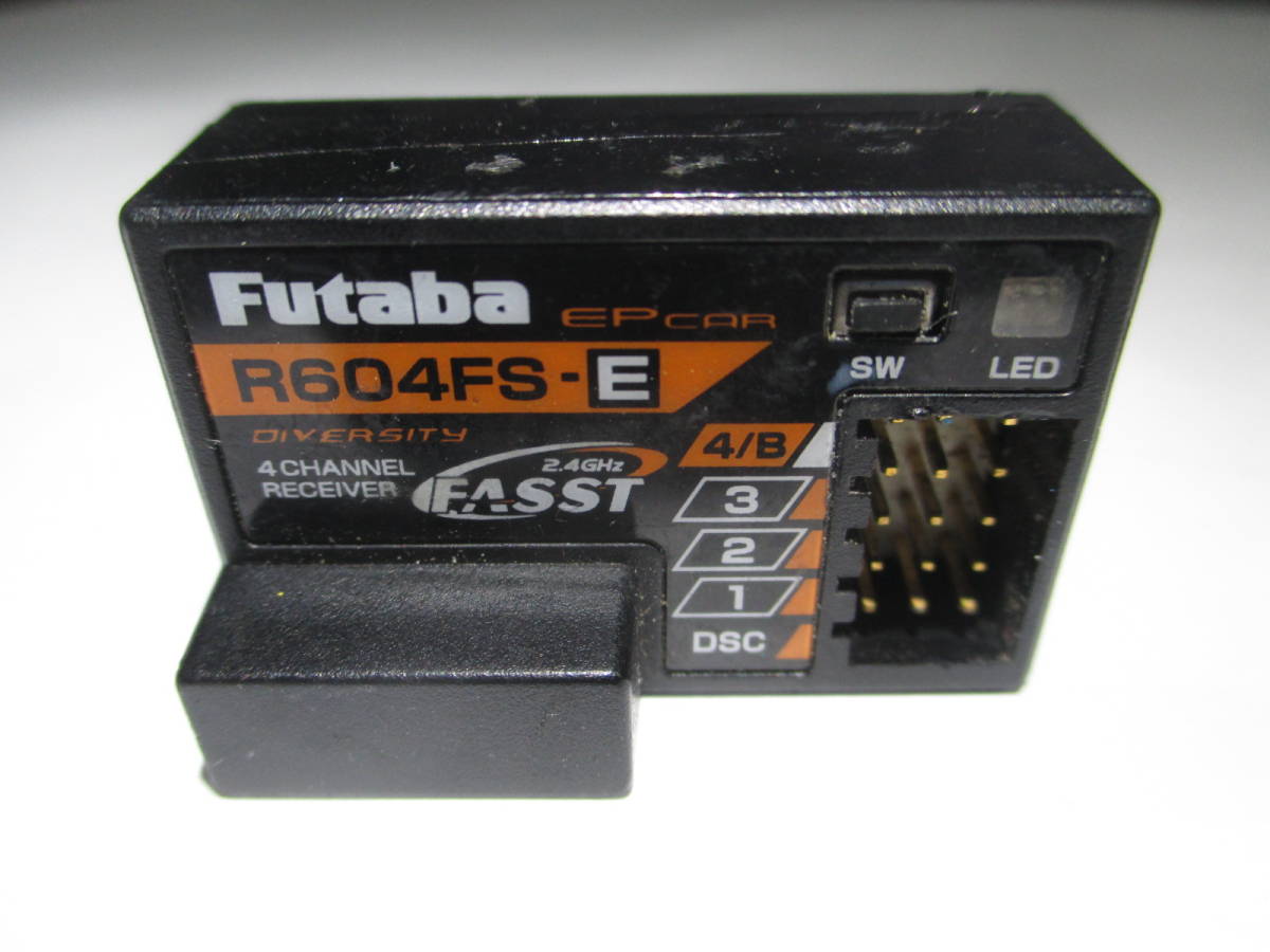 フタバ 4PK-2.4G Super用 R604FS-E 電動カー専用受信機 フタバ4PK-2