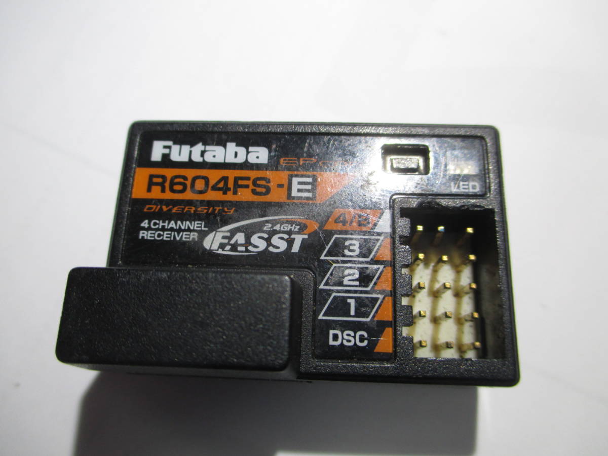 フタバ 4PK-2.4G Super用 R604FS-E 電動カー専用受信機 フタバ4PK-2